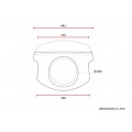 C-Racer Universal Front Mask No7 - MCR7 C-Racer Universal Front Mask No7 - MCR7